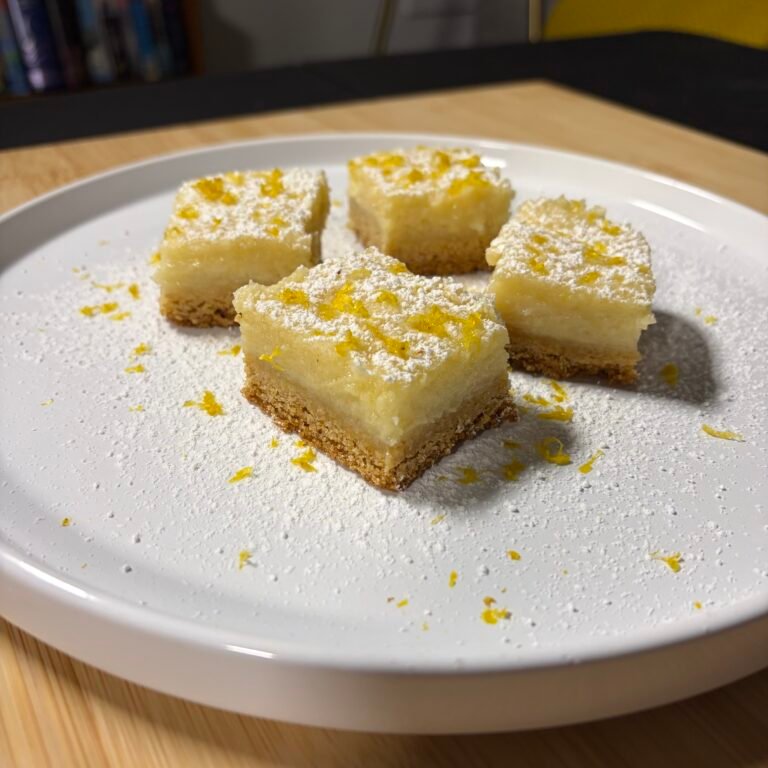 Cream Cheese Marbled Gooey Butter Cake Bars