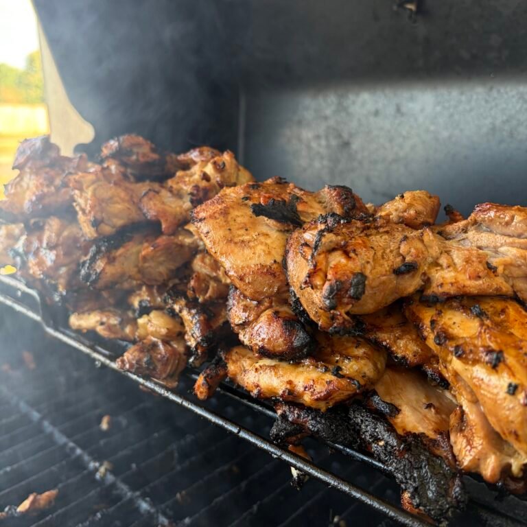 Lime & Honey Grilled Chicken Thighs