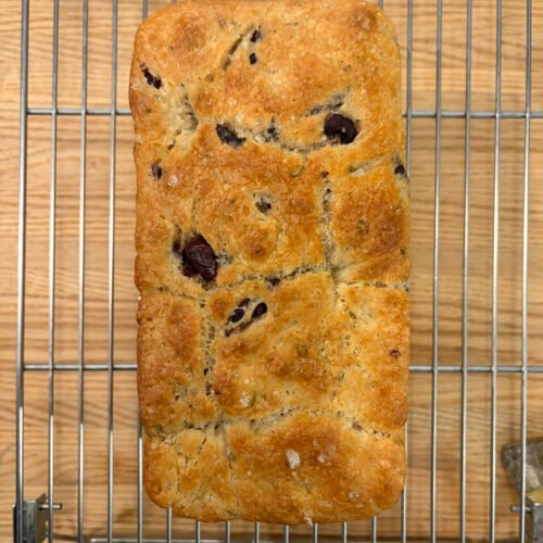 Olive Rosemary Focaccia Loaf